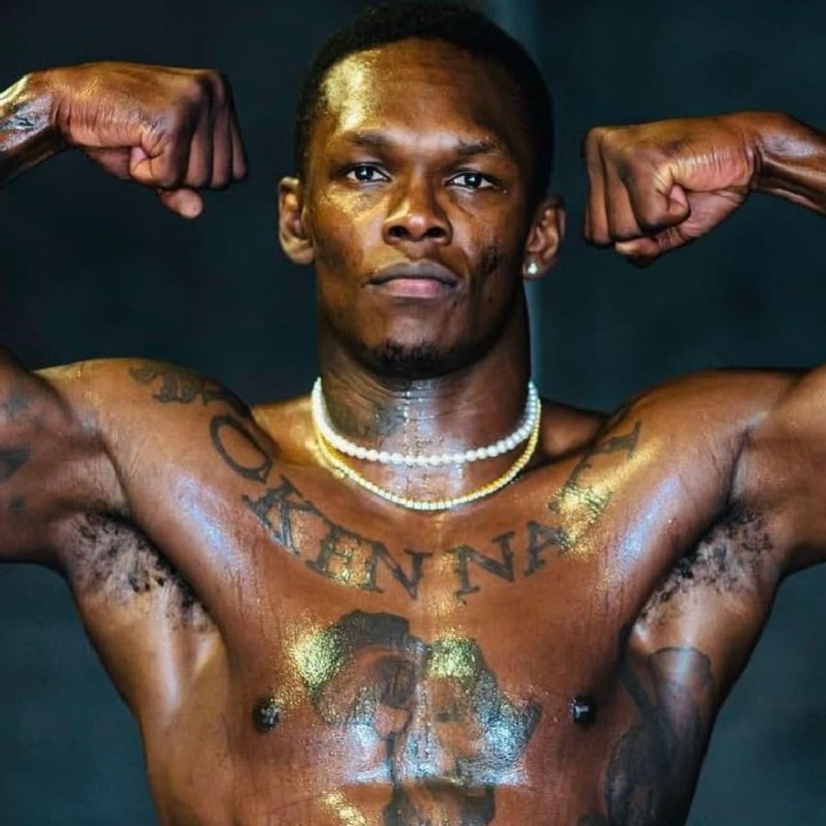 Israel Adesanya Unveils Bold New Face and Neck Tattoos - MMA News