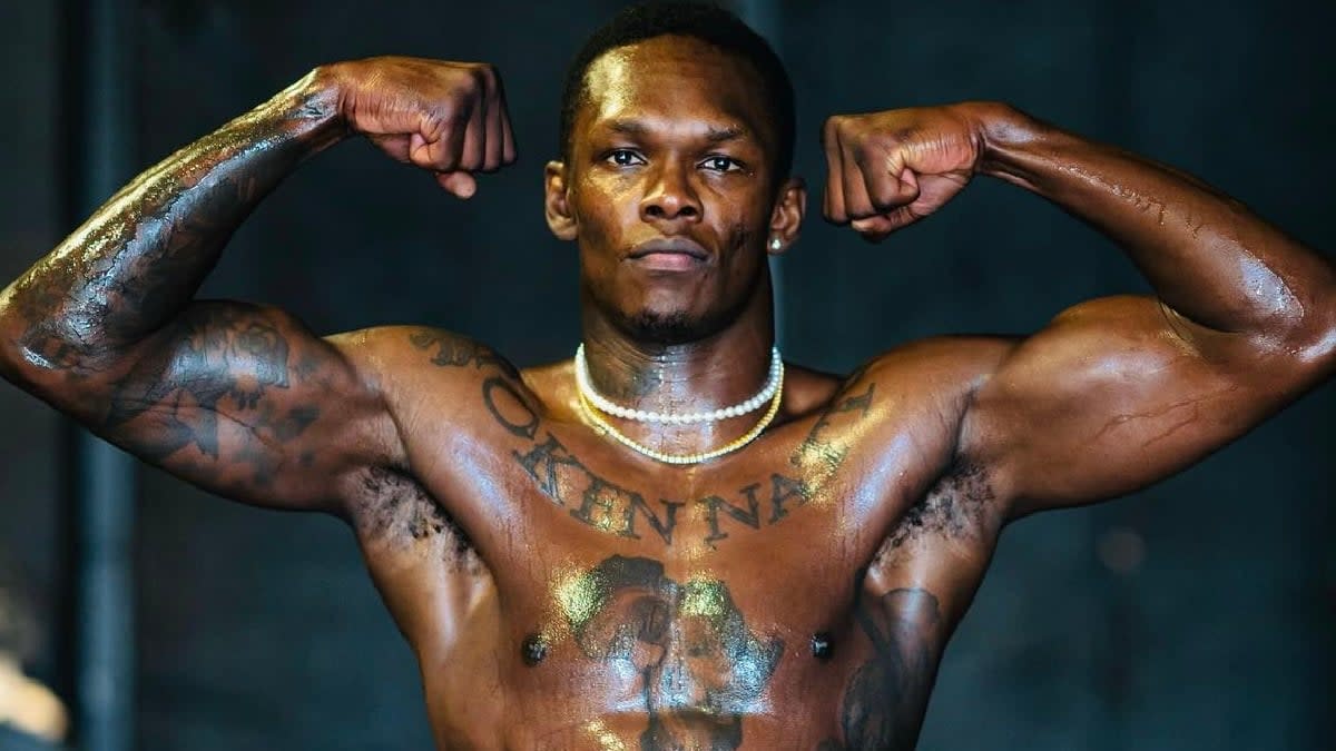 Israel Adesanya Unveils Bold New Face and Neck Tattoos MMA News UFC