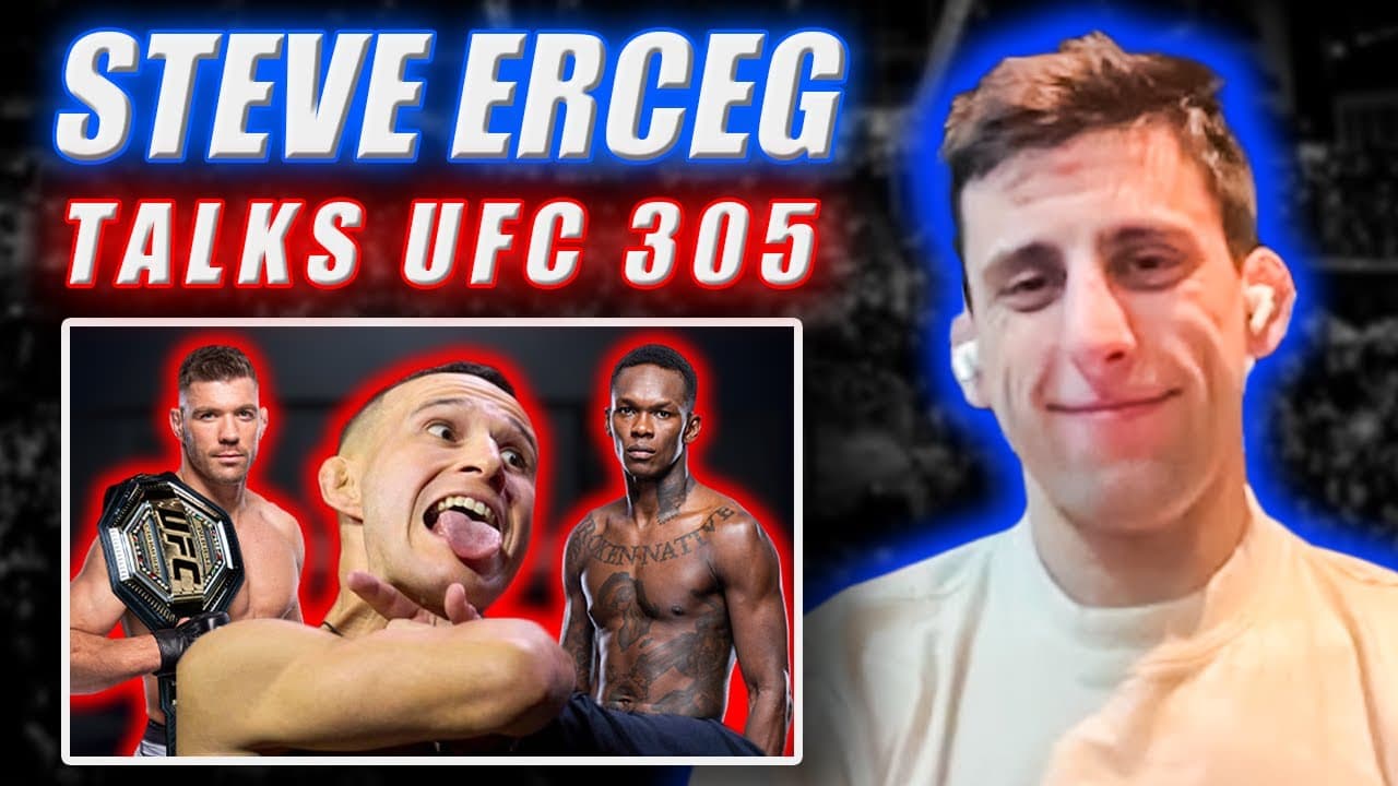 Steve Erceg is locked in on Kai Kara-France for UFC 305