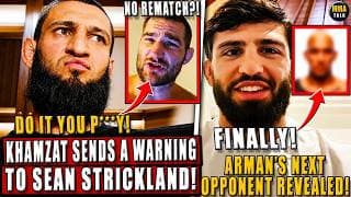 Khamzat SENDS A WARNING to Sean Strickland! Arman REVEALS his next opponent! Costa GOES OFF on UFC!