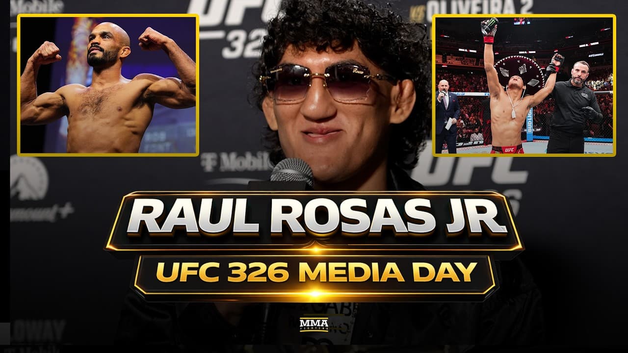 Raul Rosas Jr. On RETIREMENT Talk, Rob Font Matchup | UFC 326 | MMA Fighting