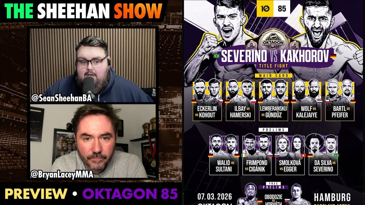 Oktagon 85 Preview w/Bryan Lacey | The Sheehan Show