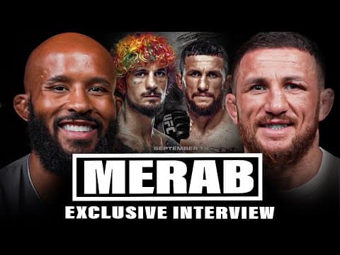 MERAB DVALISHVILI on SEAN O'MALLEY TITLE FIGHT AT THE SPHERE! | EXCLUSIVE INTERVIEW!
