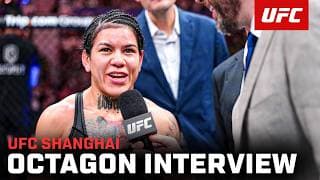 Denise Gomes Octagon Interview | UFC Shanghai