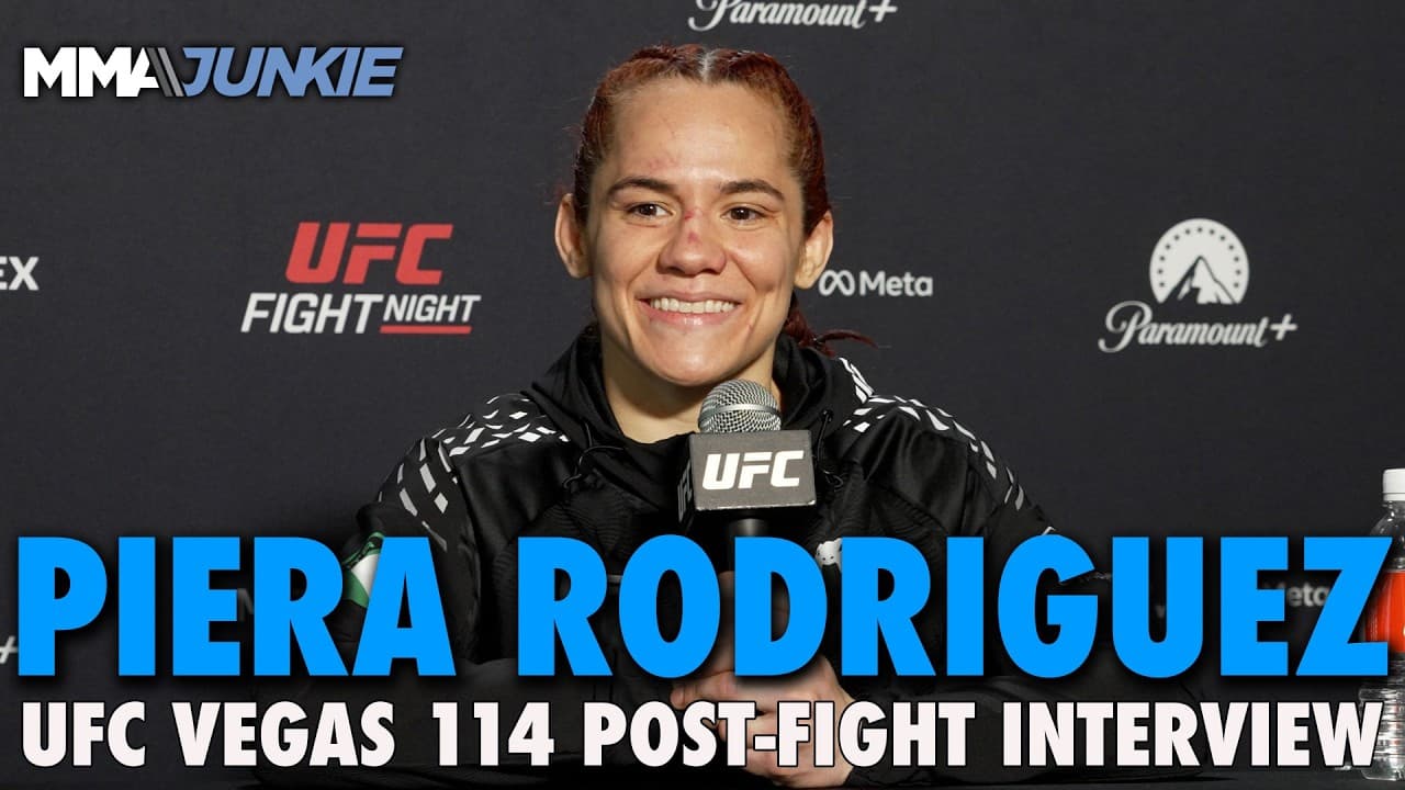 Piera Rodriguez eyes another rematch after going 2-0 vs. Sam Hughes | UFC Vegas 114