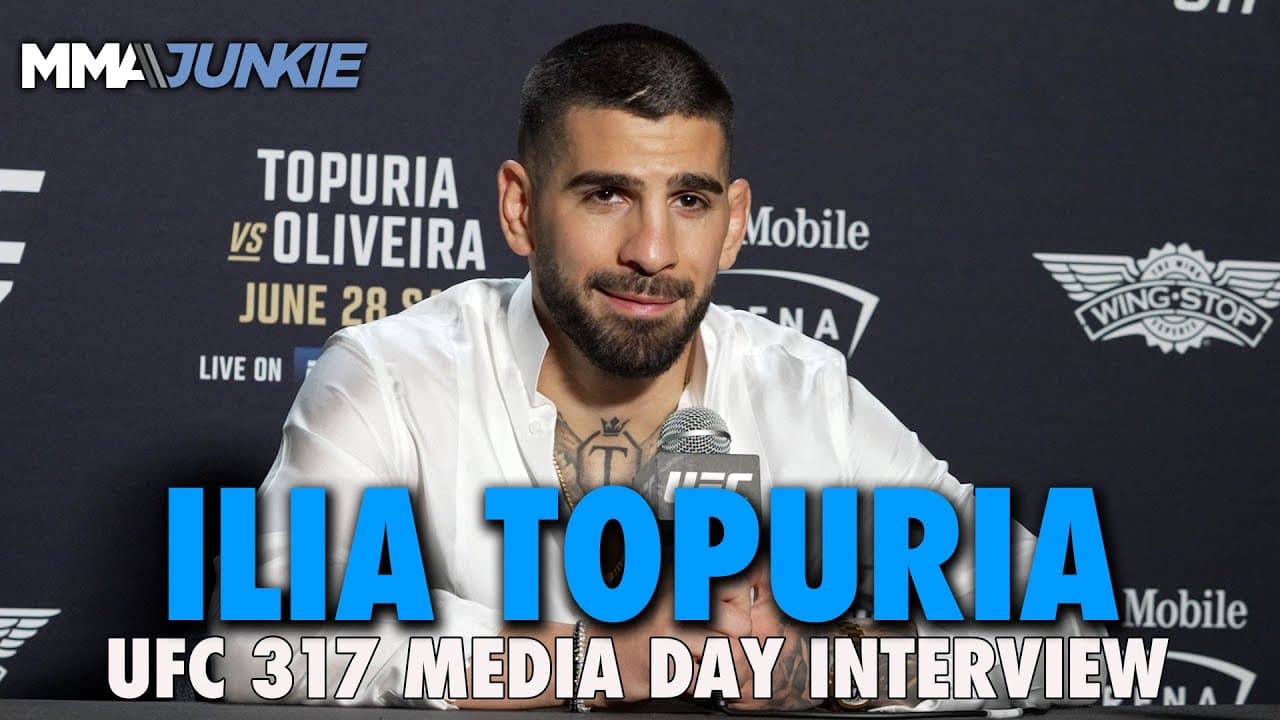 Ilia Topuria: Charles Oliveira 'best lightweight right now' without Islam Makhachev | UFC 317