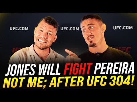 BISPING interviews TOM ASPINALL; After UFC 304, Jones will Want Pereira NOT ME!