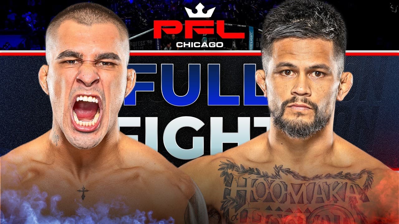 Featherweight BRAWL! | Gabriel Braga v Cheyden Leialoha | Full Fight | PFL Chicago