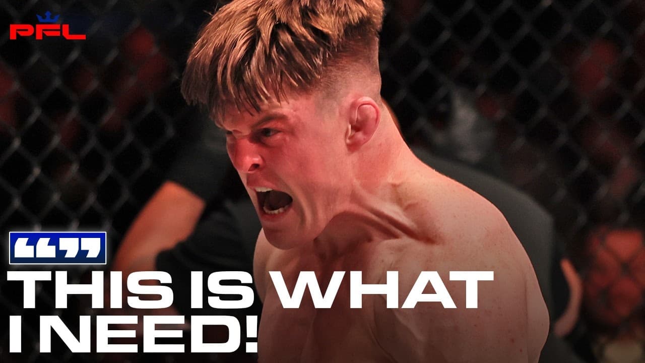 Caolán Loughran Was HYPED After Win Over Alan Philpott! | Post-Fight Interview | PFL Belfast