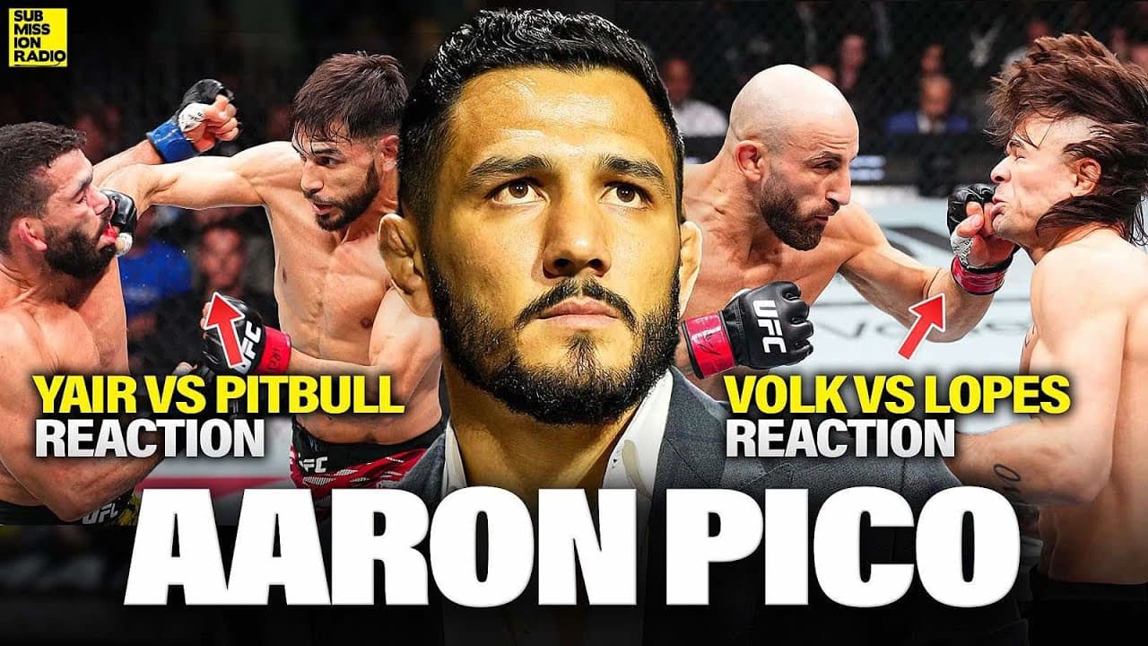 Aaron Pico Says Diego Lopes "Looked Sloppy" at UFC 314, Jean Silva is NEXT for Volk NOT Movsar!