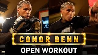 Full Conor Benn Open Workout | Ryan Garcia vs. Conor Benn | MMA Fighting