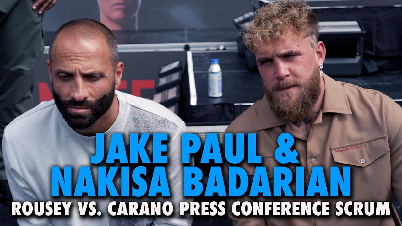 Jake Paul, Nakisa Badarian give thoughts on Dana White vs. Eddie Hearn feud | Rousey vs. Carano