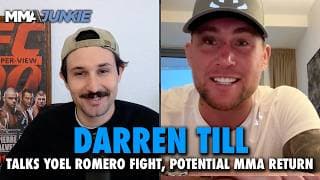 'IT WAS QUITE SCARY': Darren Till on 3-minute faceoff with Yoel Romero for BKFC fight