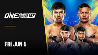 🔴 [Live in HD] ONE Friday Fights 157: Yodlekpet vs. Saw Min Min