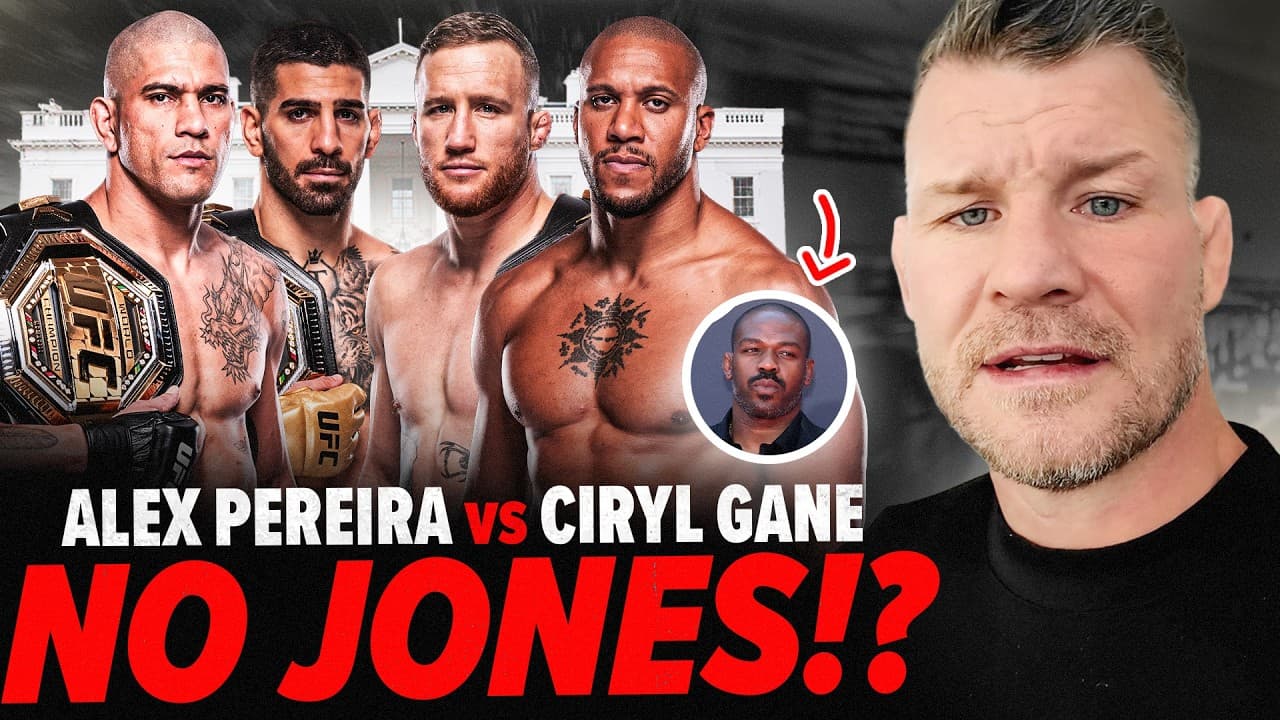 “Alex Pereira vs Ciryl Gane! Not Jon Jones!?" UFC White House Card ANNOUNCED! | BISPING REACTS