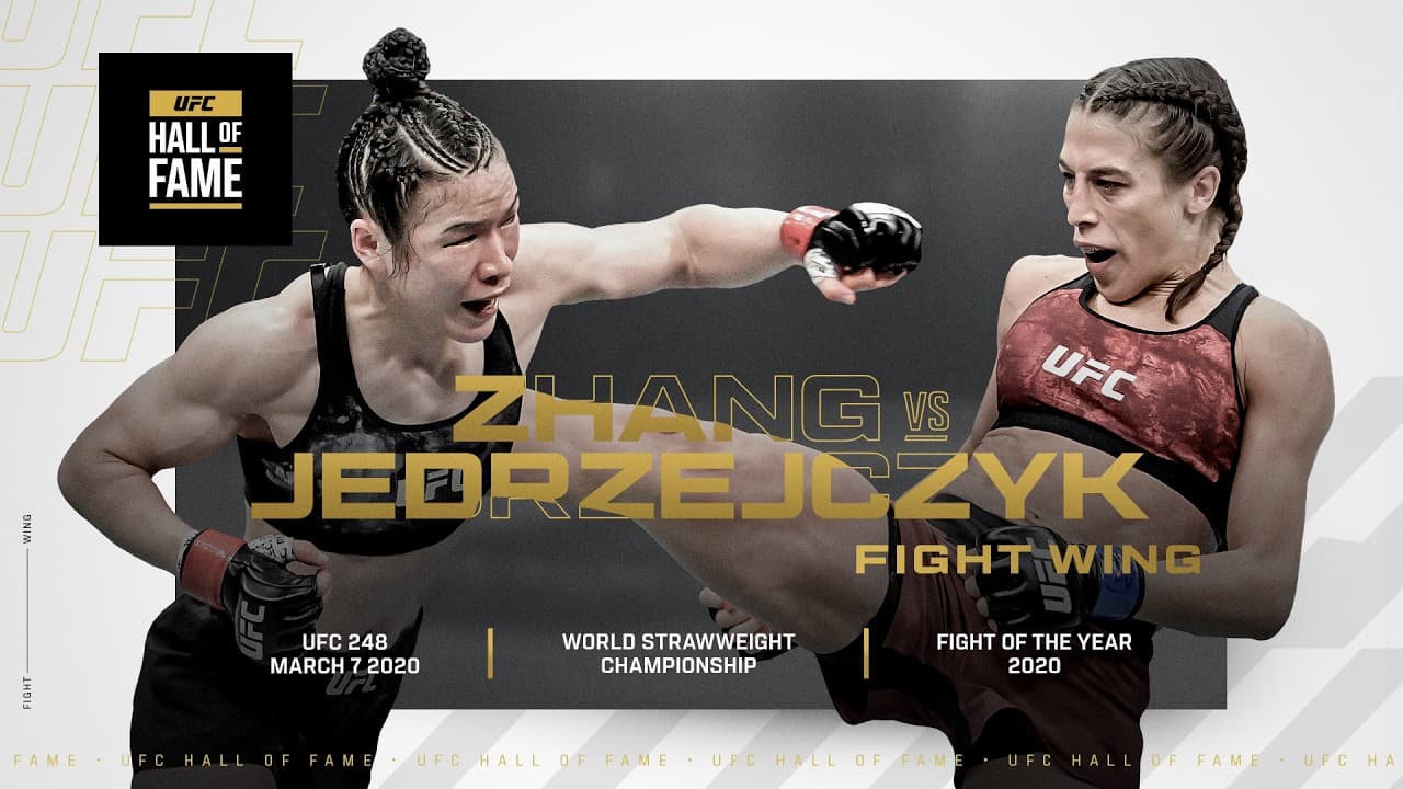 Weili vs Jędrzejczyk Named To 2026 UFC HALL OF FAME CLASS 📣
