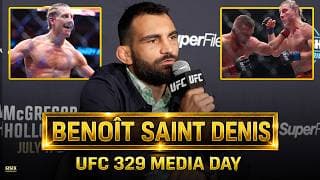 Benoit Saint Denis REACTS To Justin Gaethje's Title Win, Getting Paddy Pimblett Fight | UFC 329