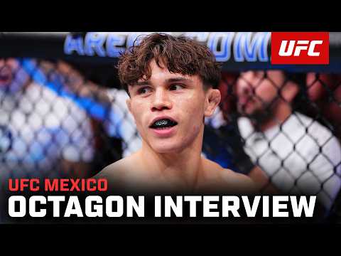 Lone'er Kavanagh Octagon Interview | UFC Mexico