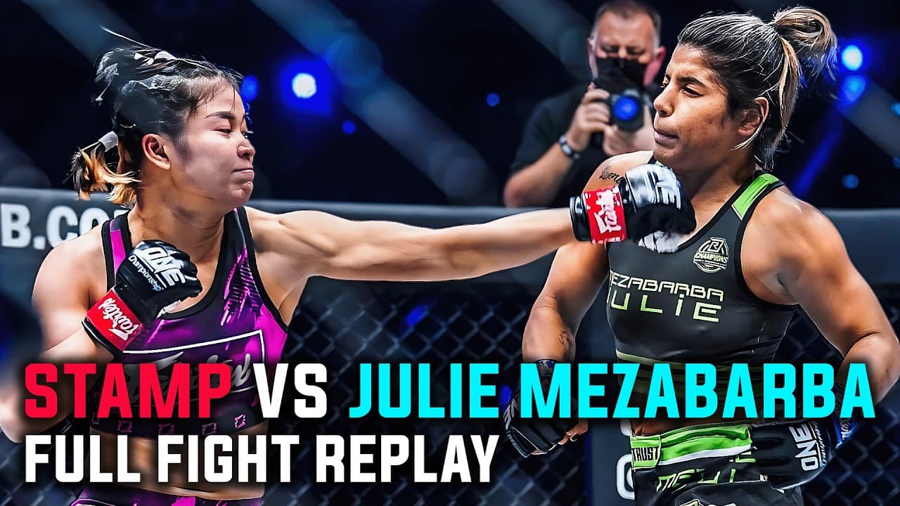 Full DOMINATION ⚡👊 Stamp vs. Julie Mezabarba | MMA Full Fight