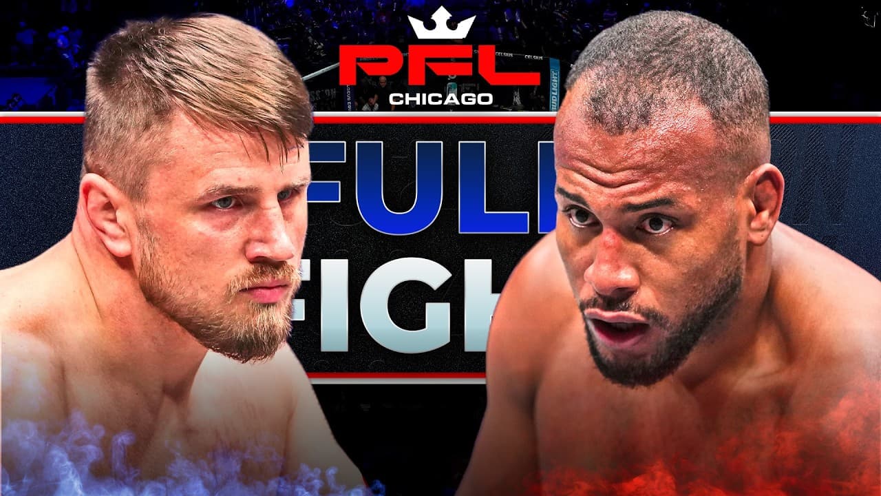 Big Heavyweights Come To Blows!! | Alexandr Romanov v Rodrigo Nascimento | Full Fight | PFL Chicago