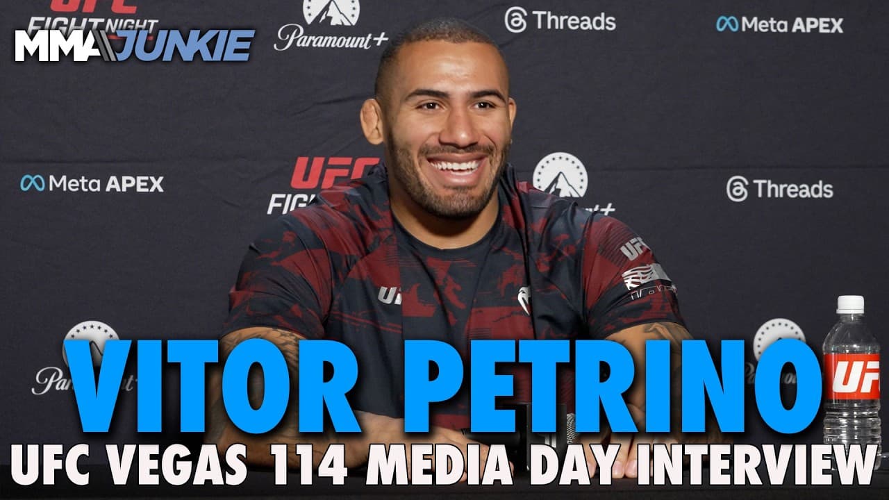 Vitor Petrino promises 'best performance' to stay perfect at heavyweight | UFC Vegas 114