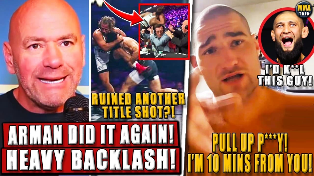 MMA Community GOES OFF on Arman Tsarukyan after RAF 08! Strickland CALLS OUT Khamzat to PULL UP!