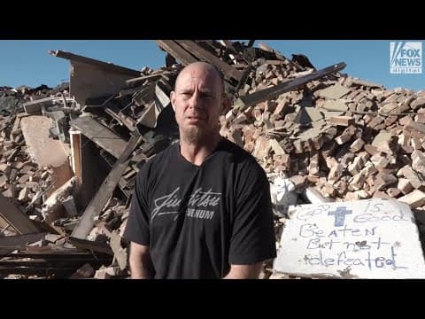 "Miracle": MMA fighter rescues wife, others from Kentucky candle factory after tornado