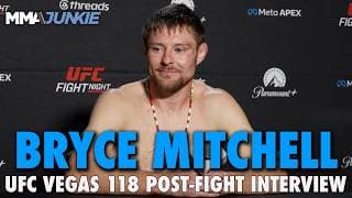 Bryce Mitchell would fight at White House if O'Malley or Zahabi pulls out | UFC Vegas 118
