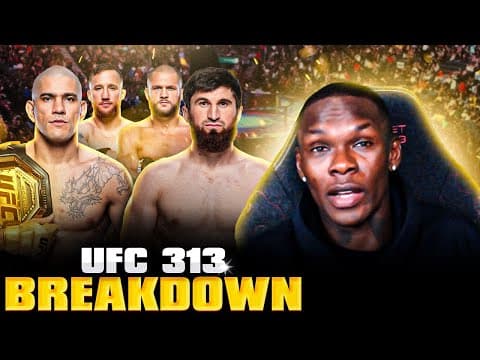 'Alex Pereira Will Knock Out Magomed Ankalaev In The Later Rounds' | UFC 313 Breakdown & Picks