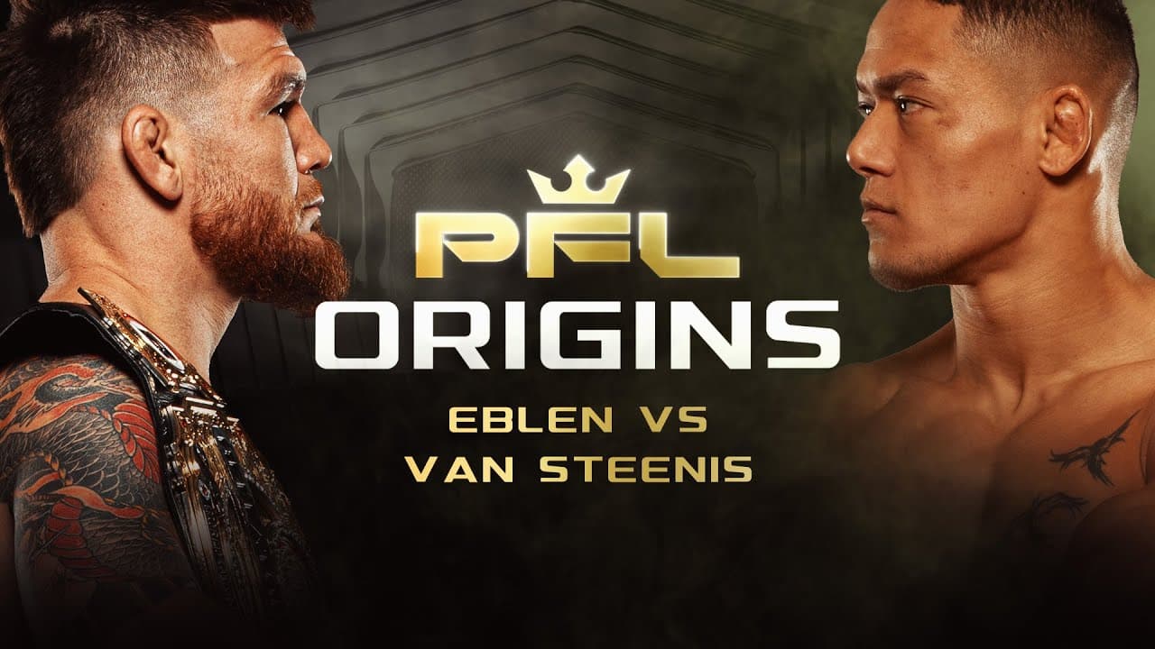 The PFL Middleweight World Title On The Line In Cape Town! | PFL Origins: Eblen vs Van Steenis