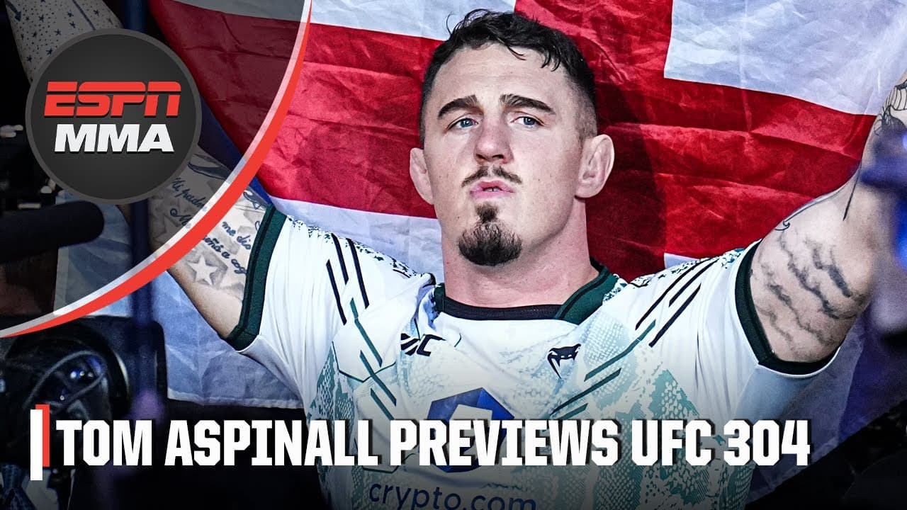 Tom Aspinall previews UFC 304 rematch vs. Curtis Blaydes, wants to unify heavyweight belt | UFC Live