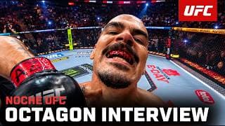 Yousri Belgaroui Octagon Interview | Noche UFC