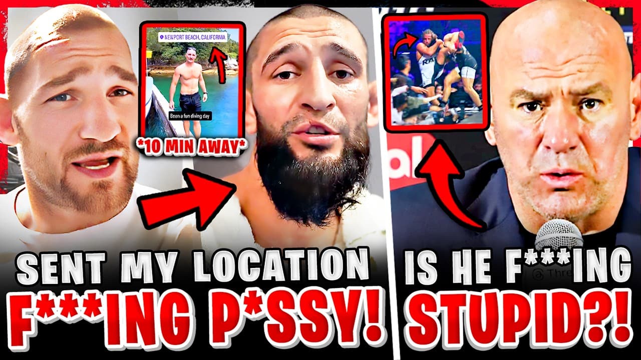 Sean Strickland GOES OFF on Khamzat for THREATS! Arman Tsarukyan BACKLASH for RAF 08! Dana White