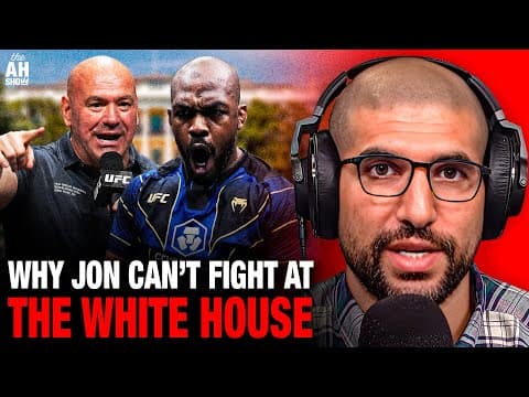 Dana White Says Jon Jones CAN'T Fight At UFC White House Event, Ariel Helwani Explains Why