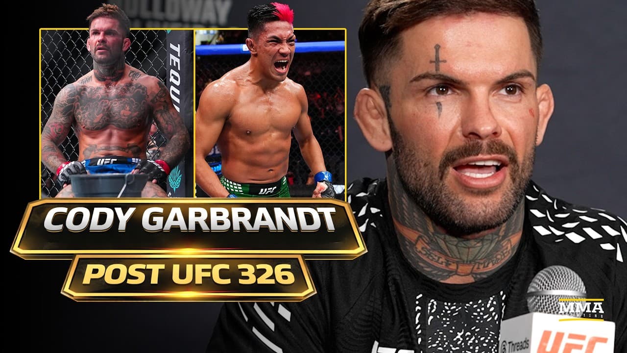 Cody Garbrandt Reacts To 'Bizarre' Win Over Xiao Long, Like David Martinez Fight After UFC 326 Win