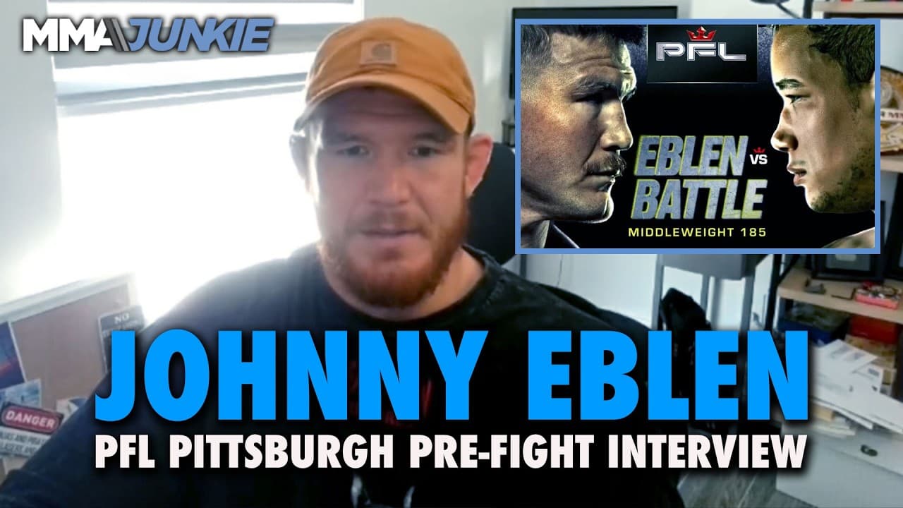 Johnny Eblen 'should've pulled out of' Costello van Steenis loss, wants rematch | PFL Pittsburgh