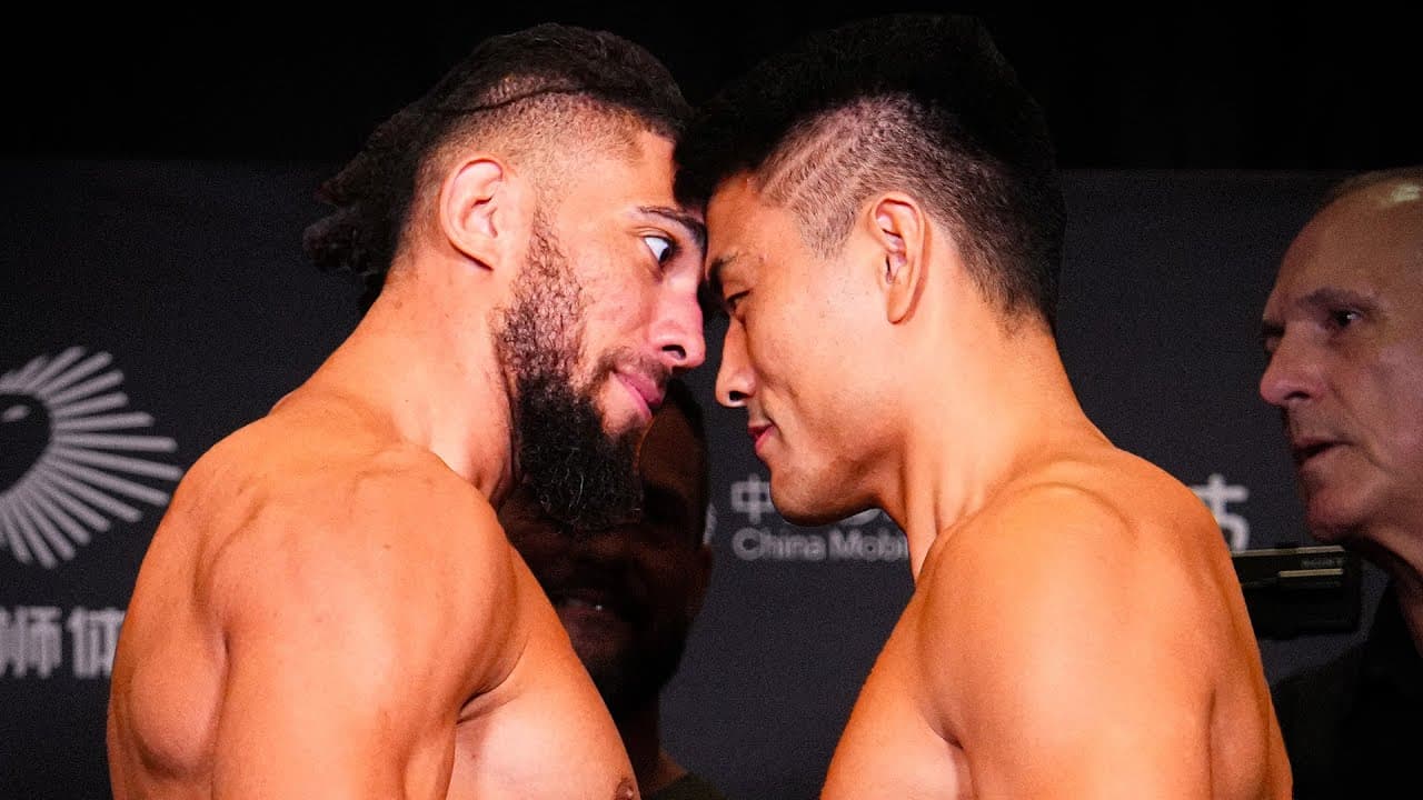 UFC Shanghai: Fighter Faceoffs