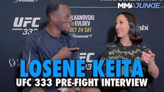 Losene Keita 'sure about' being better than Aaron Pico | UFC 333