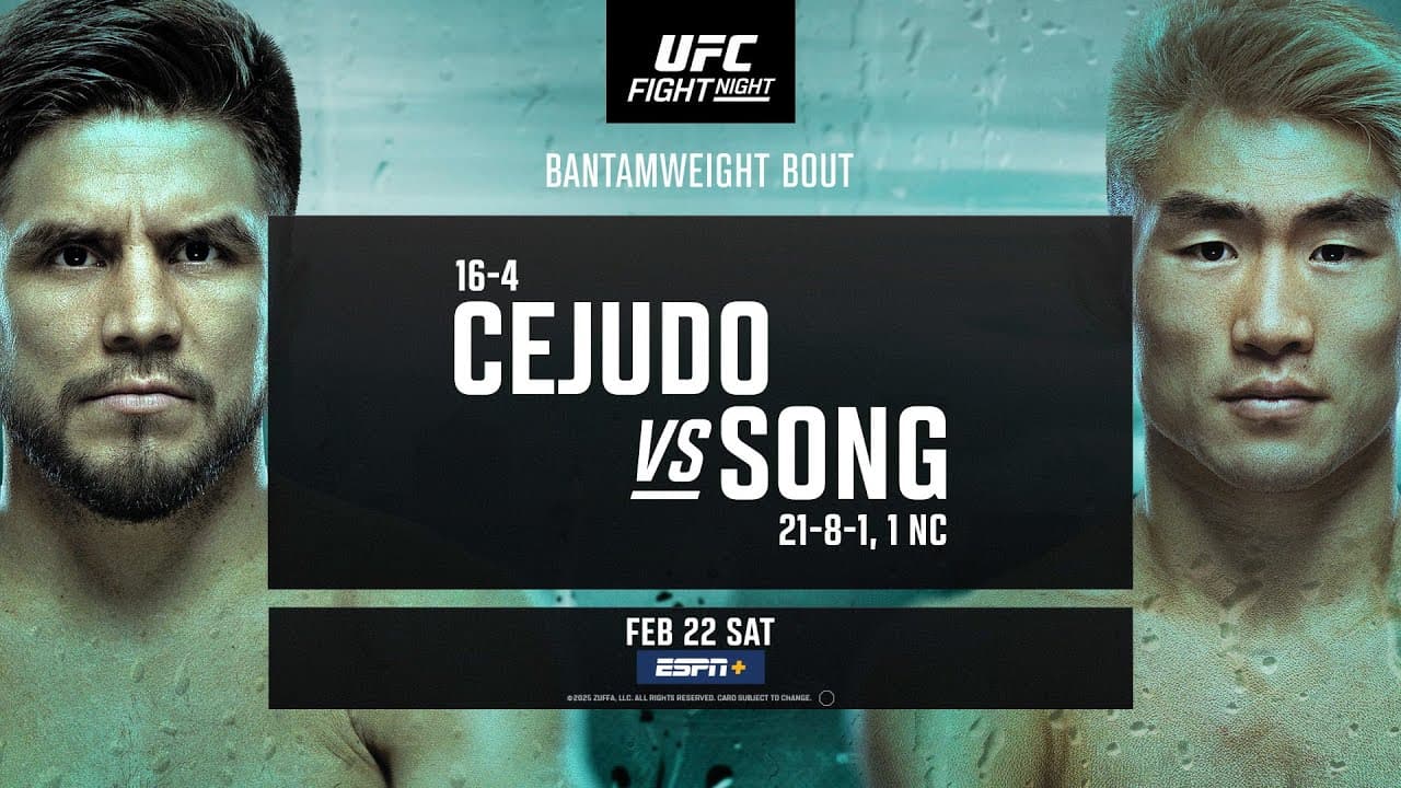 UFC Seattle: Cejudo vs Song - February 22nd | Fight Promo