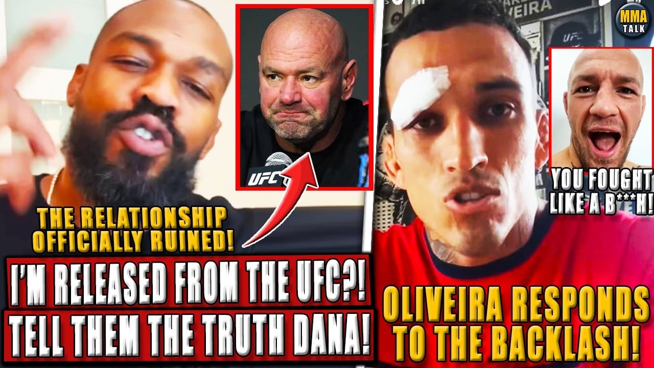 Jon Jones CLAPS BACK at Dana White SAYING he's RETIRED! Oliveira RESPONDS to Conor & Diaz! Holloway