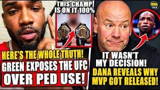 Bobby Green EXPOSES the UFC over PED USE! Dana White EXPLAINS why UFC released Michael 'Venom' Page!