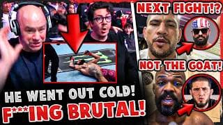 Dana White LIVE REACTION to BRUTAL KNOCKOUT! Alex Pereira vs Josh Hokit!? Jones TAKES SHOT at Islam!