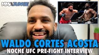 Waldo Cortes Acosta questions Curtis Blaydes' chin after 'brutal' Josh Hokit loss | Noche UFC