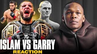 'He's the BEST' 👏 | Israel Adesanya Reacts to Islam Makhachev vs Ian Machado Garry