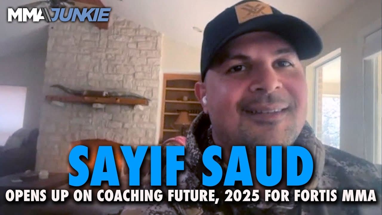 Fortis MMA's Sayif Saud Mulling Coaching Future as Team Approaches 100th UFC Win
