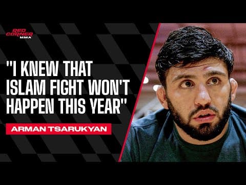 'It's not about fighting Islam. It's about winning the title' Arman Tsarukyan talks UFC interim belt