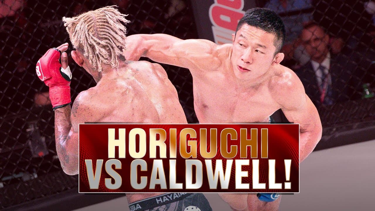 No Comms Bantamweight Fight!! | Kyoji Horiguchi v Darrion Caldwell | Full Fight | Bellator 222