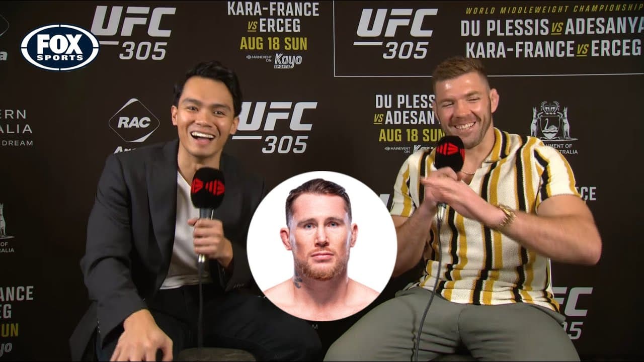 Dricus du Plessis responds to Darren Till, addresses drinking accusations | UFC 305