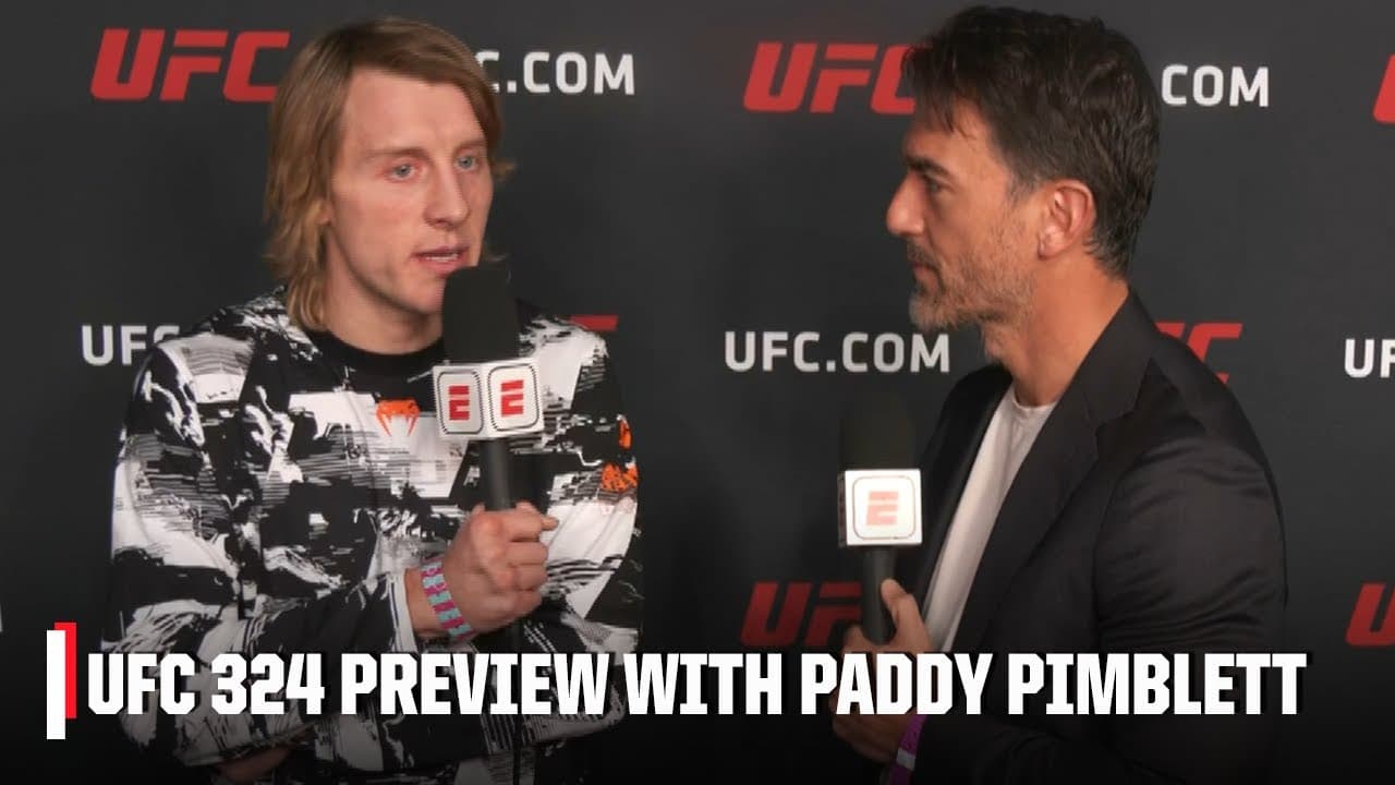 Paddy Pimblett says he’s in Justin Gaethje’s head leading into UFC 324 | ESPN MMA