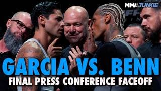 Conor Benn hushes Ryan Garcia at intense final presser faceoff